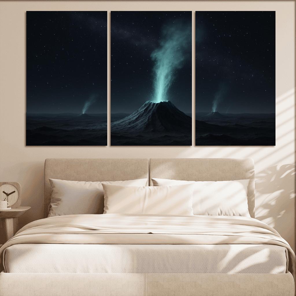 Ice Volcanoes On A Rogue World art trends