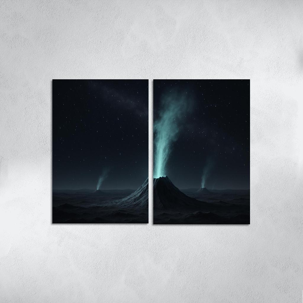 Ice Volcanoes On A Rogue World art trends