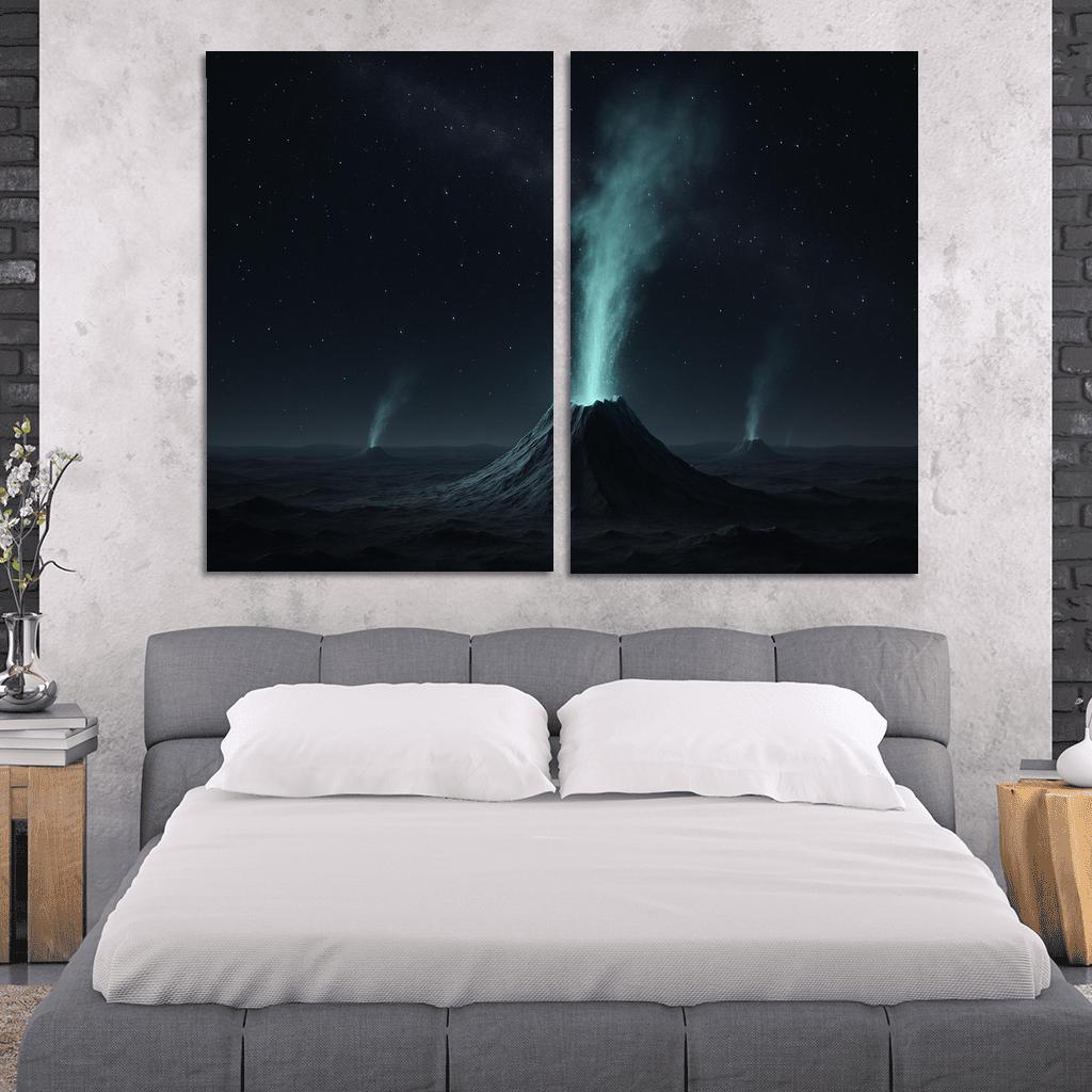 Ice Volcanoes On A Rogue World art trends