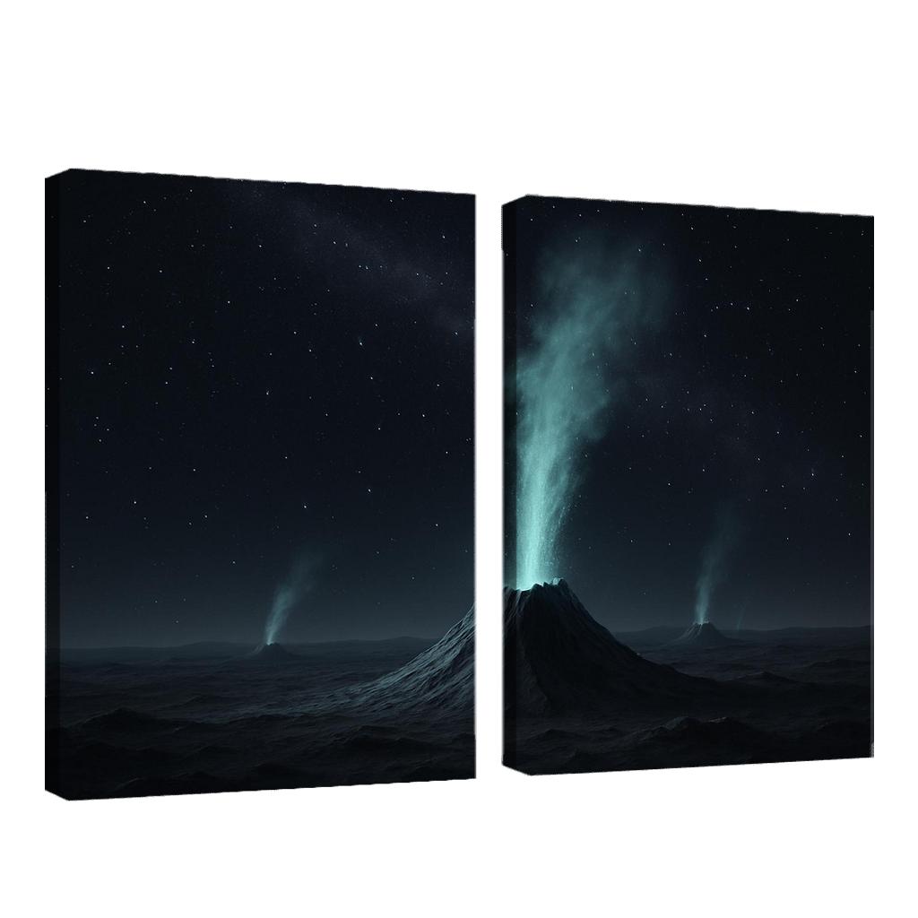 Ice Volcanoes On A Rogue World art trends