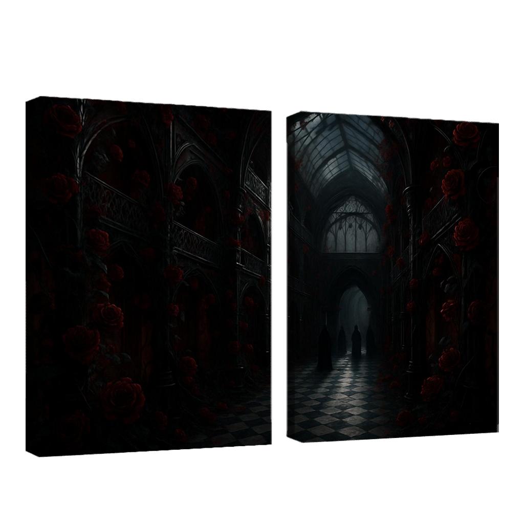 The Nocturne Rose Atrium decor