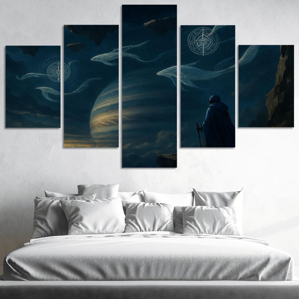 The Sapphire Gales Of Orison wall decor