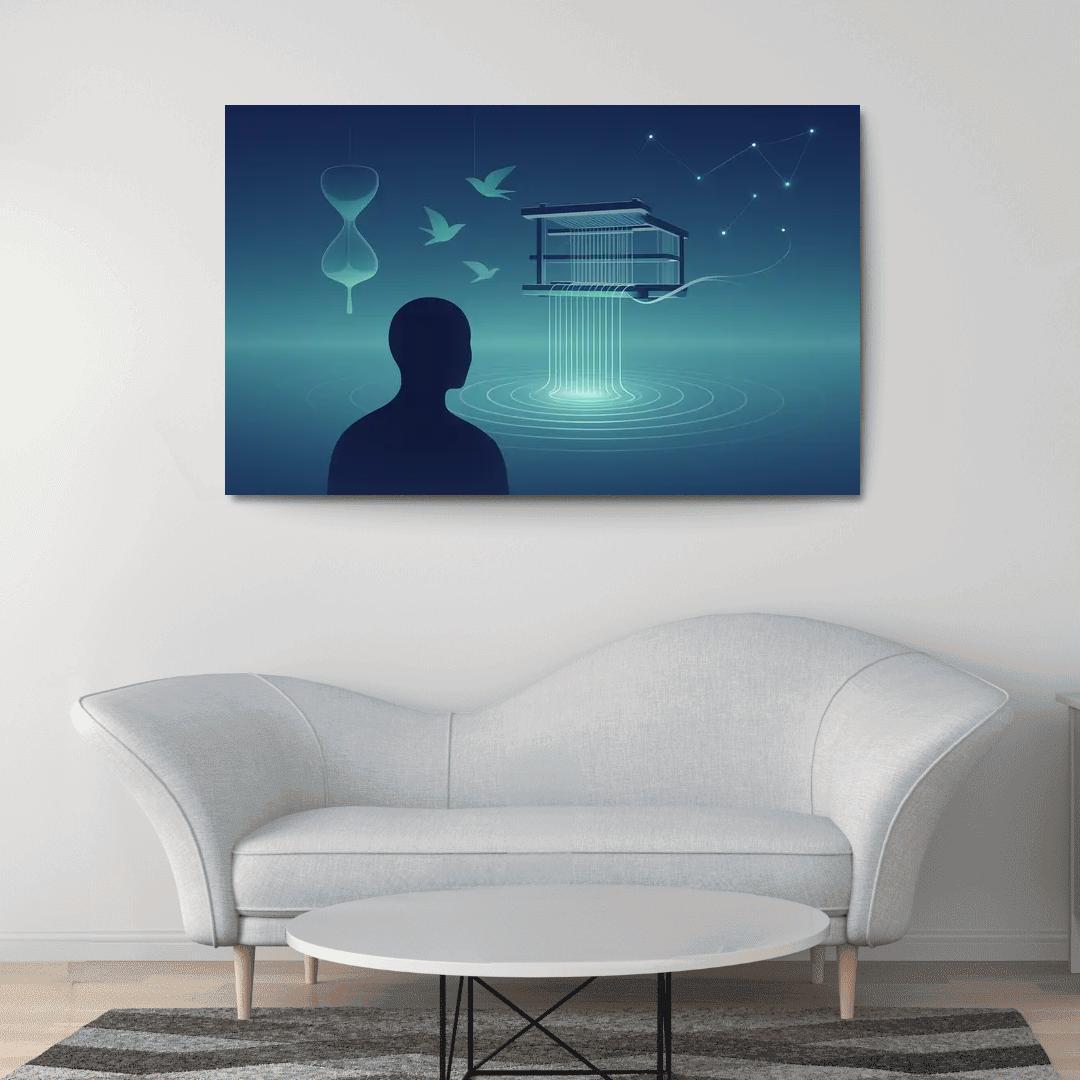 Paradox Loom Of Silence premium artwork frames