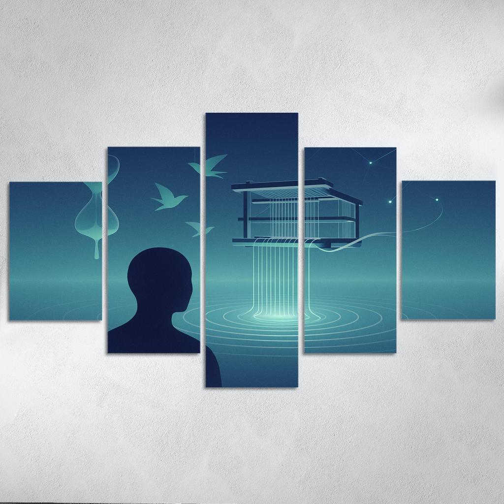 Paradox Loom Of Silence premium artwork frames