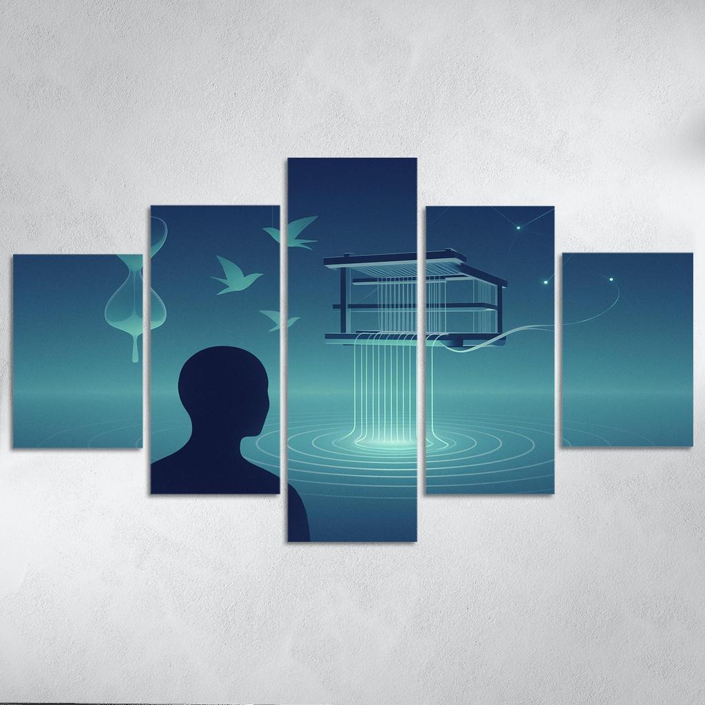 Paradox Loom Of Silence premium artwork frames