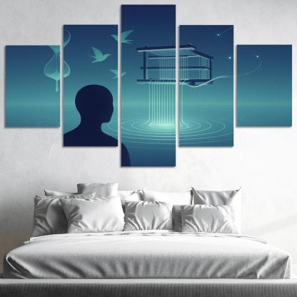 Paradox Loom Of Silence premium artwork frames