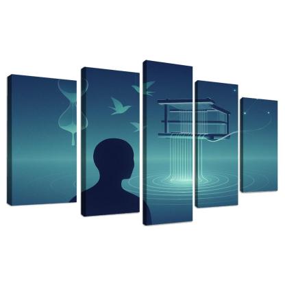 Paradox Loom Of Silence premium artwork frames