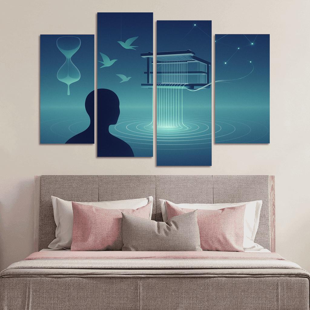 Paradox Loom Of Silence premium artwork frames