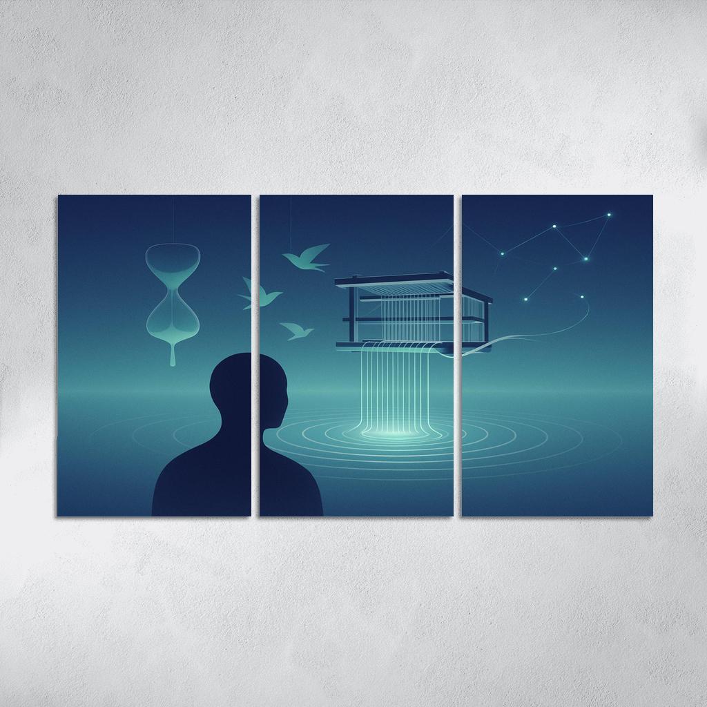 Paradox Loom Of Silence premium artwork frames