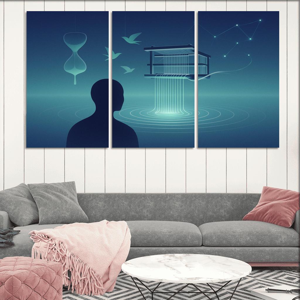 Paradox Loom Of Silence premium artwork frames