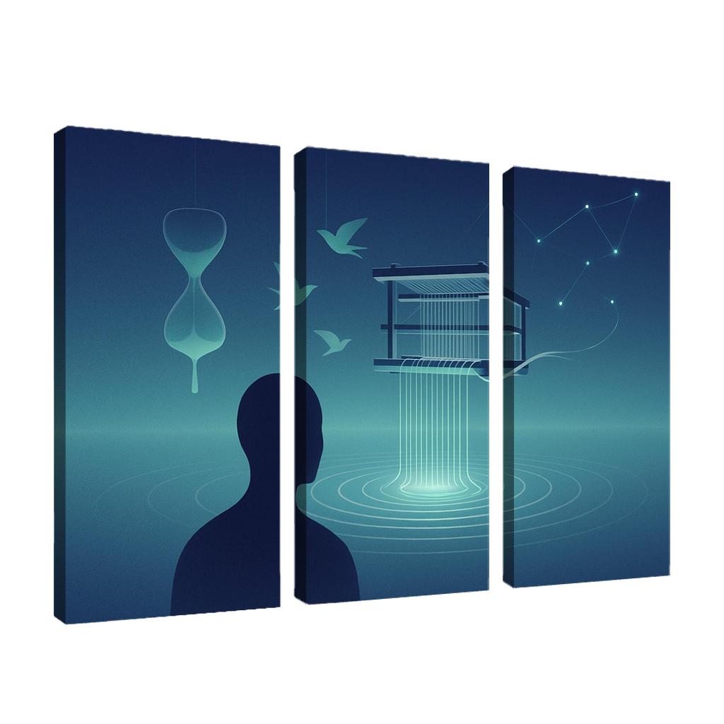 Paradox Loom Of Silence premium artwork frames