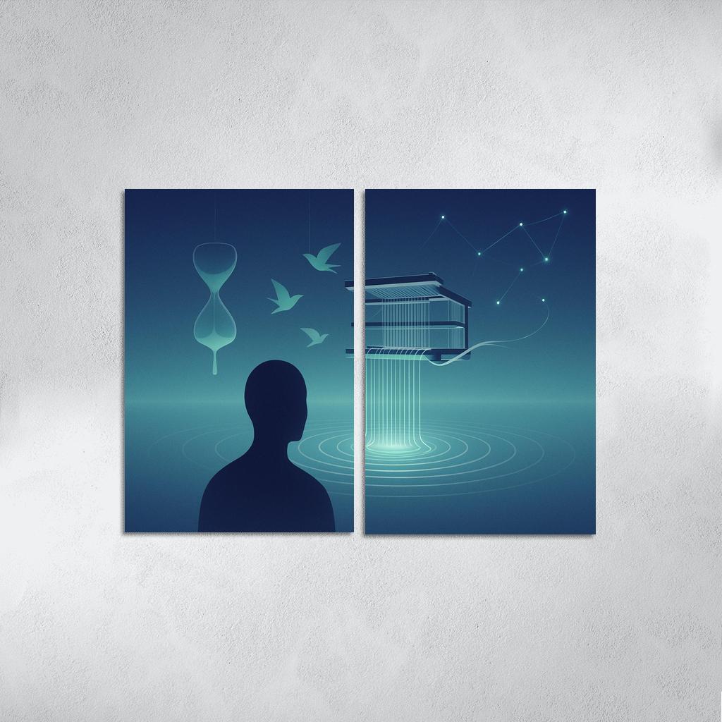 Paradox Loom Of Silence premium artwork frames