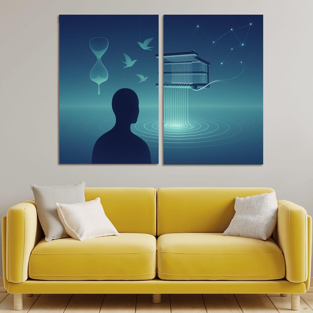 Paradox Loom Of Silence premium artwork frames