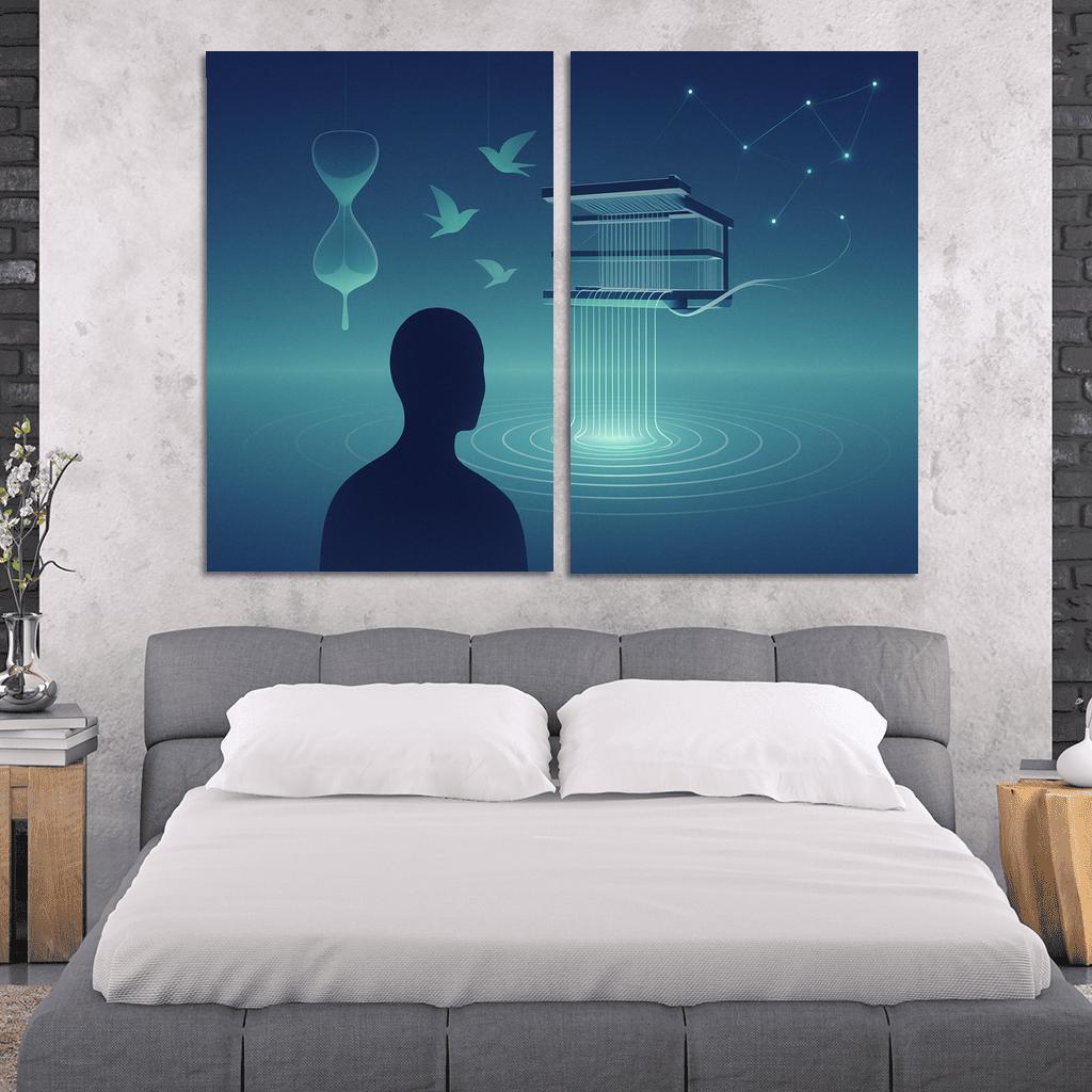 Paradox Loom Of Silence premium artwork frames