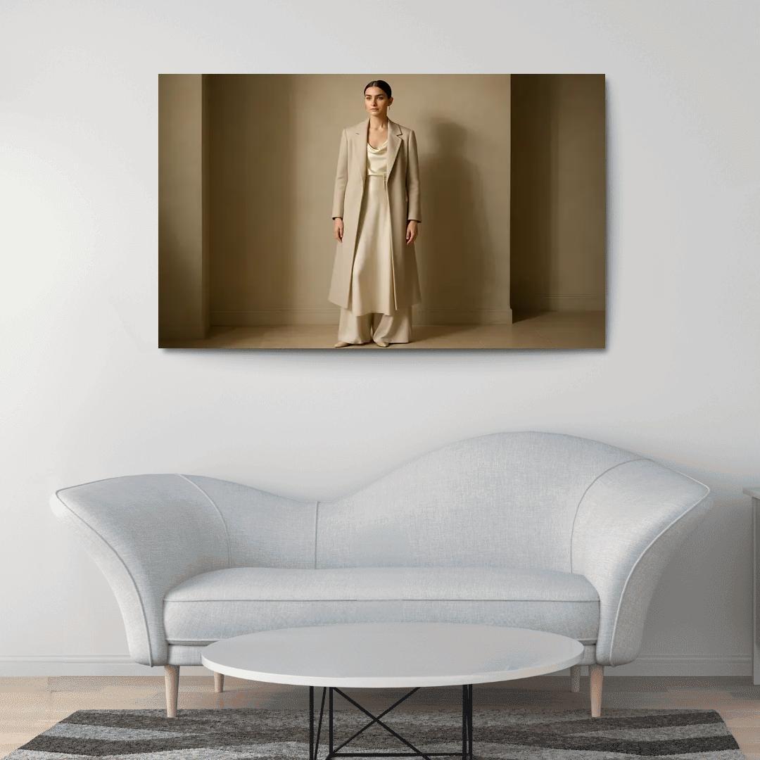 Quiet Opulence Evening Layers framed paintings
