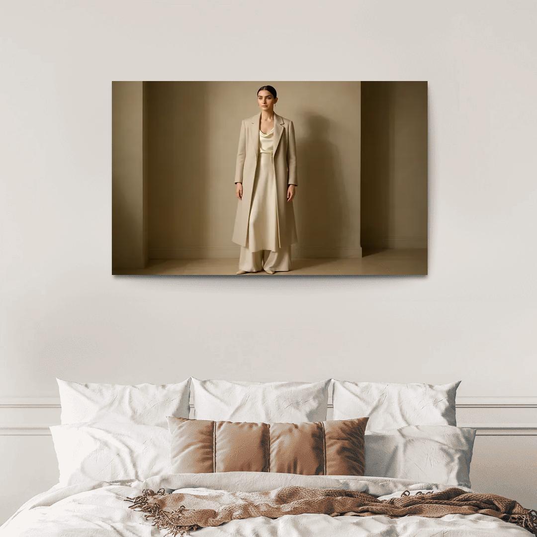Quiet Opulence Evening Layers framed paintings