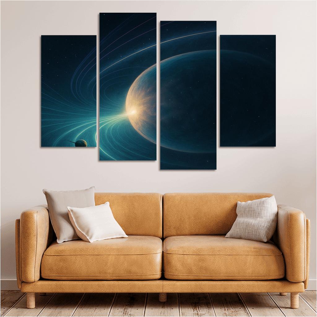 Murmur Of The Heliosheath Boundary oil paintings frame