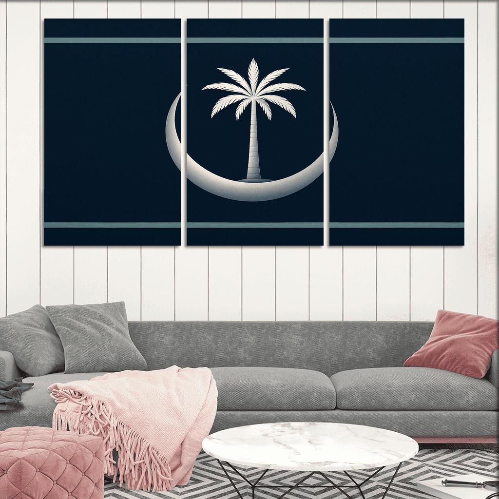 Crescent And Palm Emblem Of Night And Oasis one-piece frames