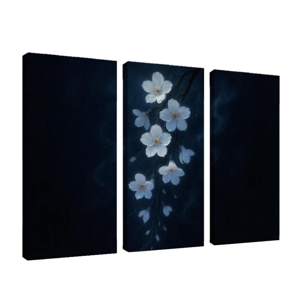Nocturne Of Luminous Petals wall decor