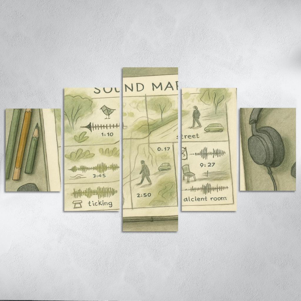 Sonic Nature Cartography home decor