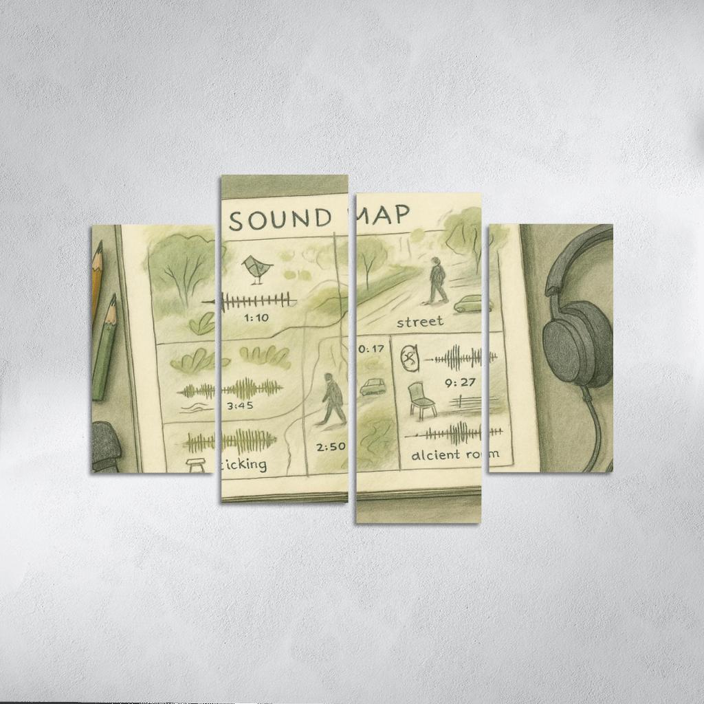 Sonic Nature Cartography home decor