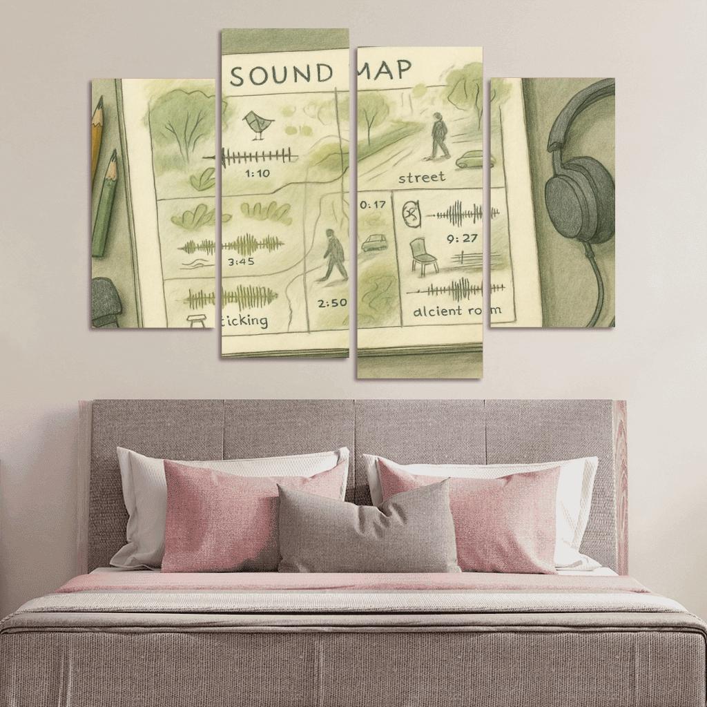 Sonic Nature Cartography home decor