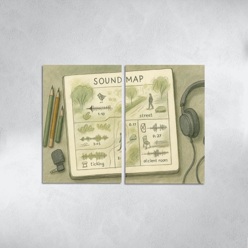 Sonic Nature Cartography home decor