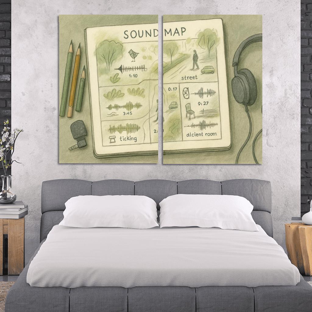 Sonic Nature Cartography home decor