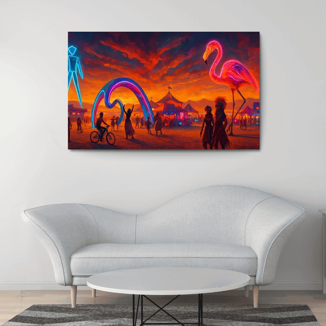 Burning Man Festival USA one-piece frames