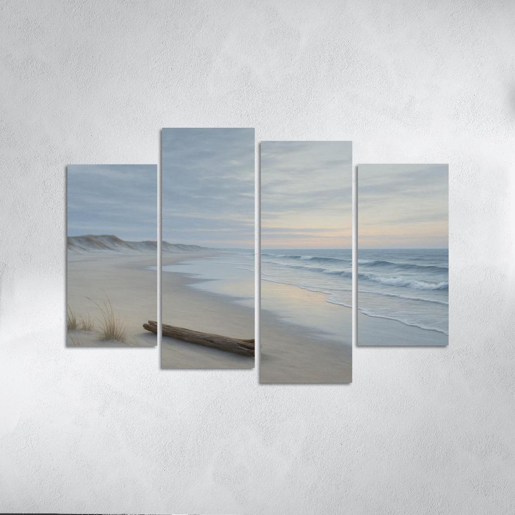 Silver Drift Dune Shore oil paintings frame