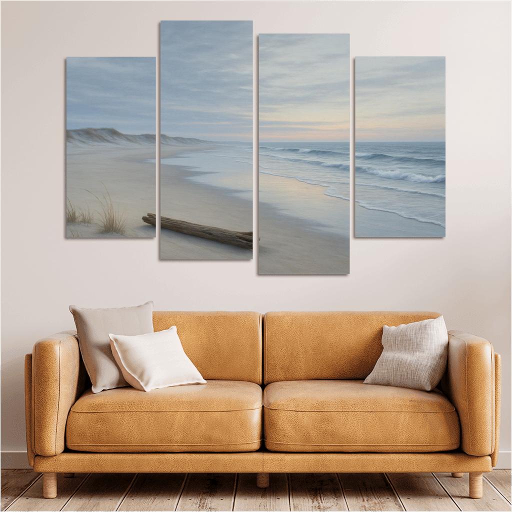 Silver Drift Dune Shore oil paintings frame