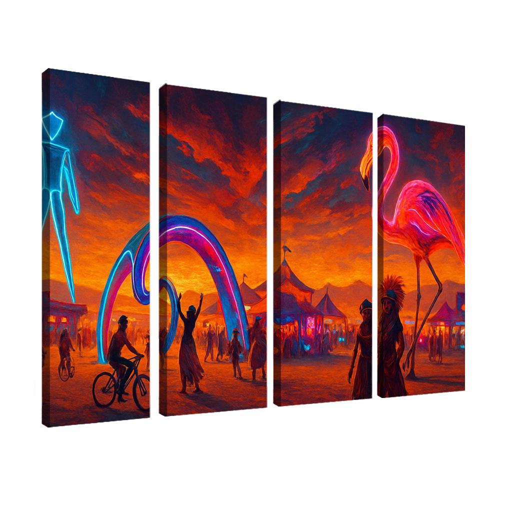 Burning Man Festival USA one-piece frames