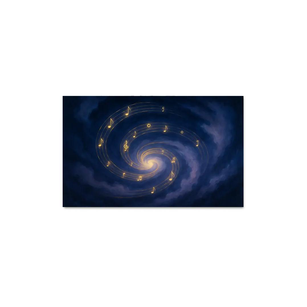 Symphony Of Sleeping Thoughts canvas paintings frame