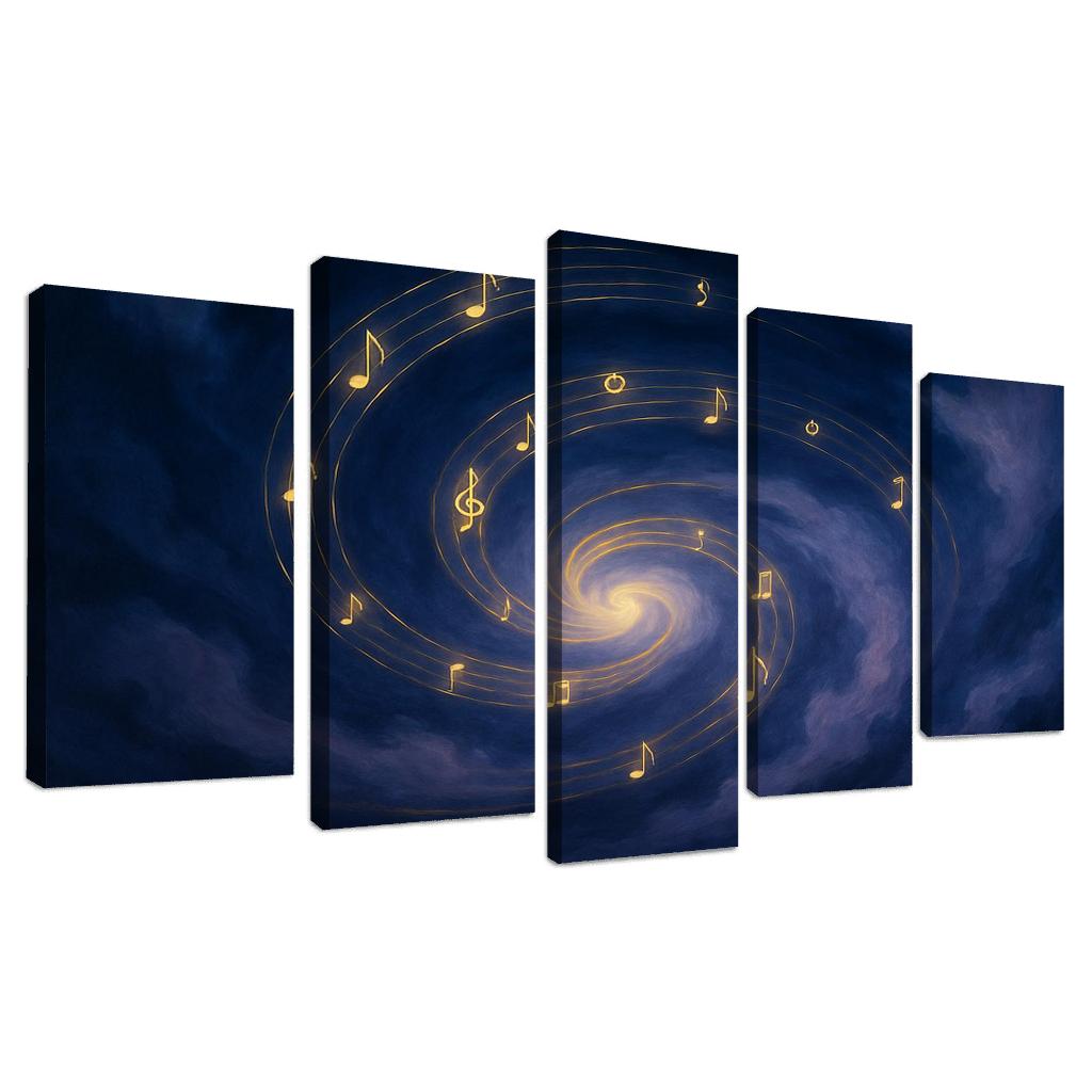 Symphony Of Sleeping Thoughts canvas paintings frame