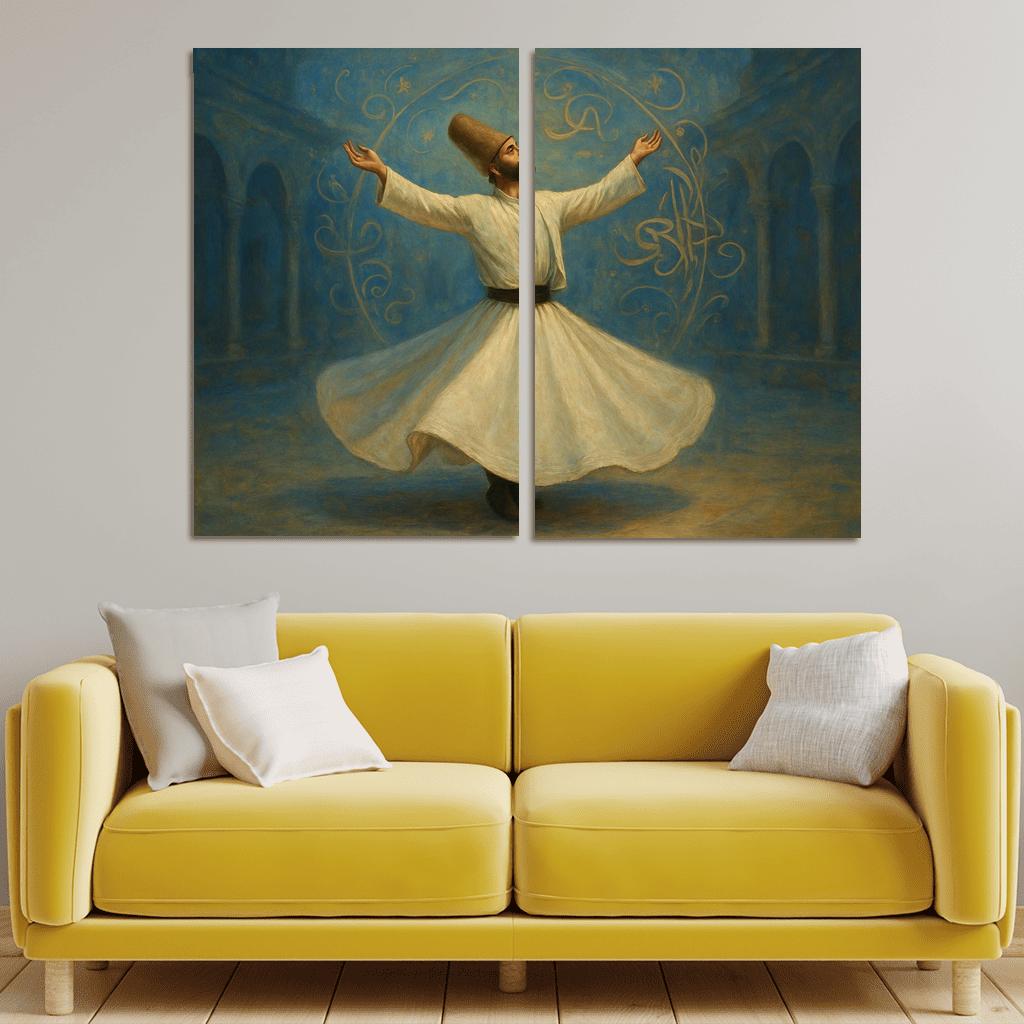 Sufi Whirling Of The Inner Constellations wall art