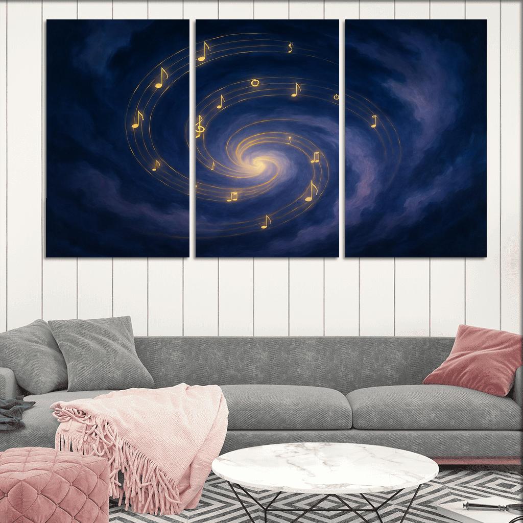 Symphony Of Sleeping Thoughts canvas paintings frame