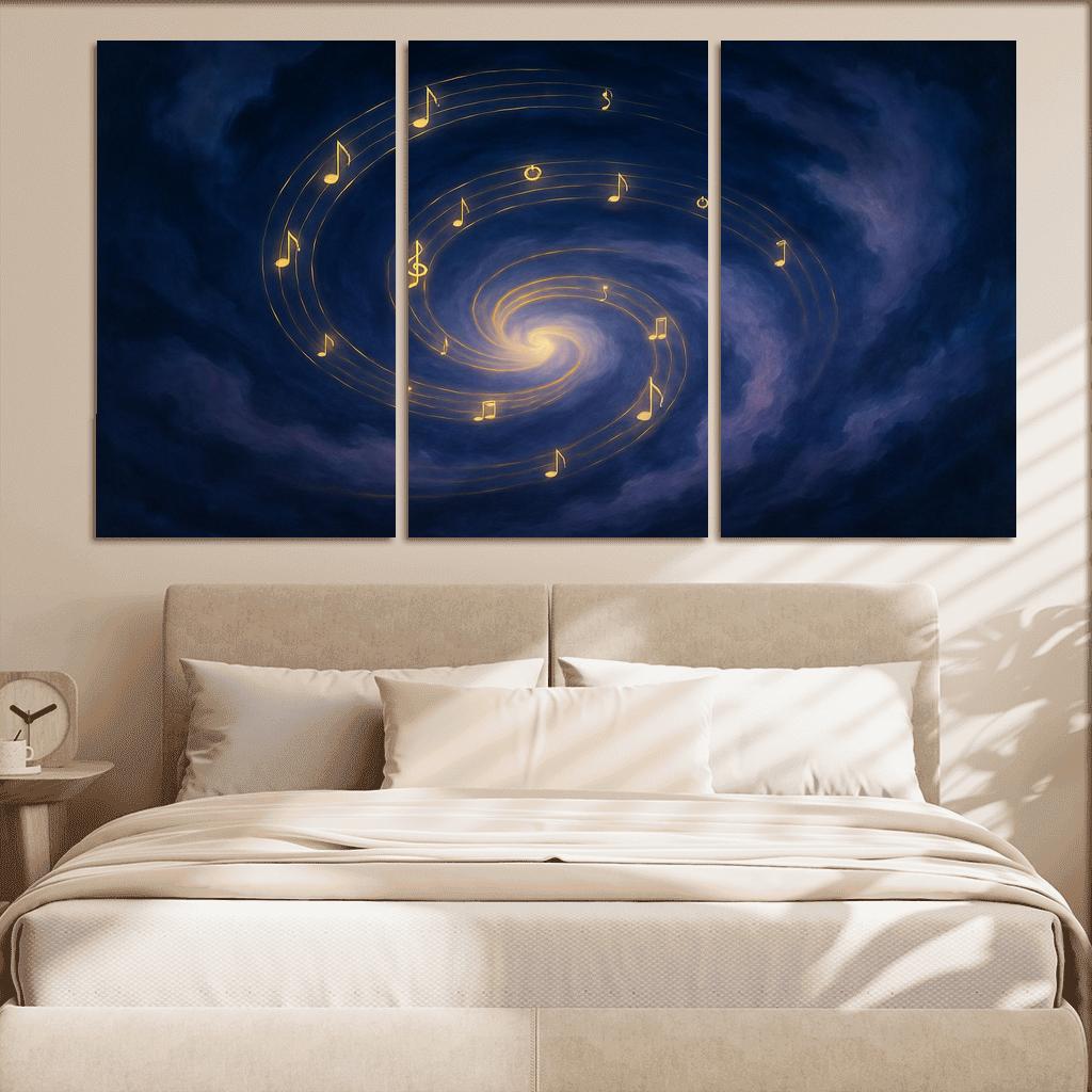 Symphony Of Sleeping Thoughts canvas paintings frame
