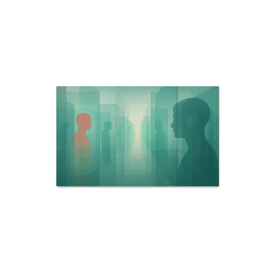Mirror Archive Of Possible Selves modern paintings frame