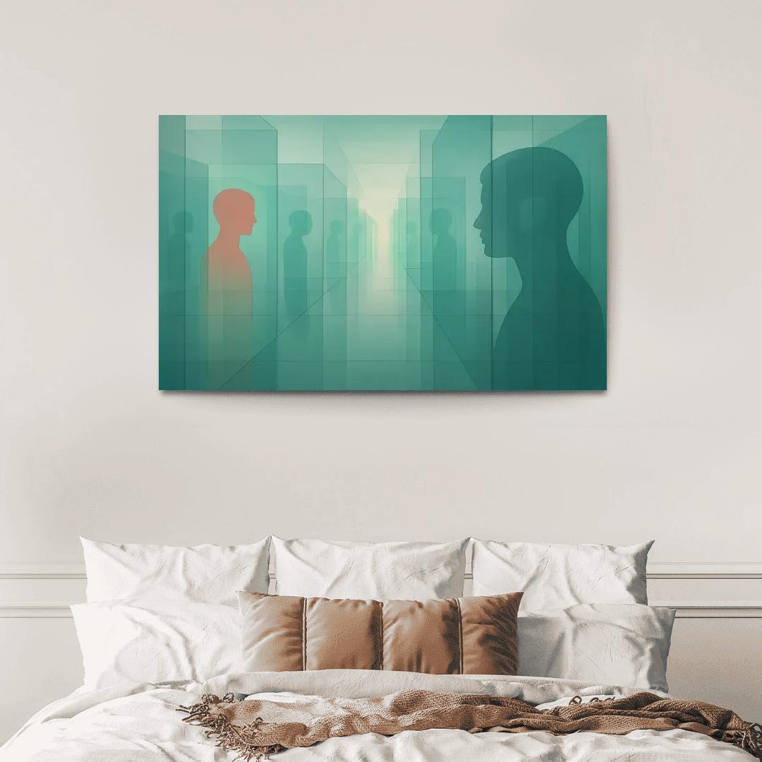 Mirror Archive Of Possible Selves modern paintings frame