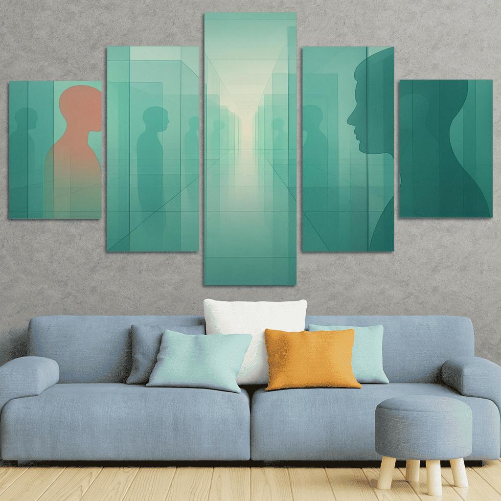 Mirror Archive Of Possible Selves modern paintings frame