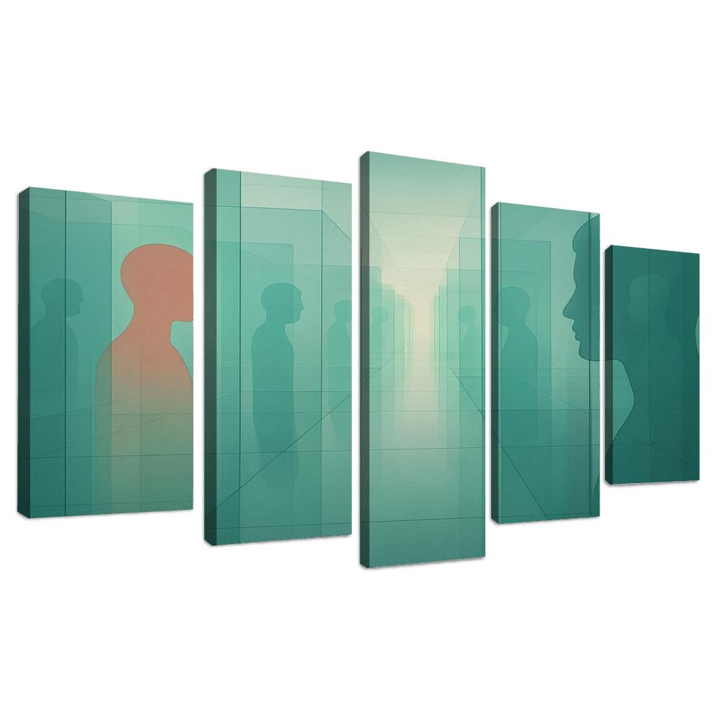 Mirror Archive Of Possible Selves modern paintings frame