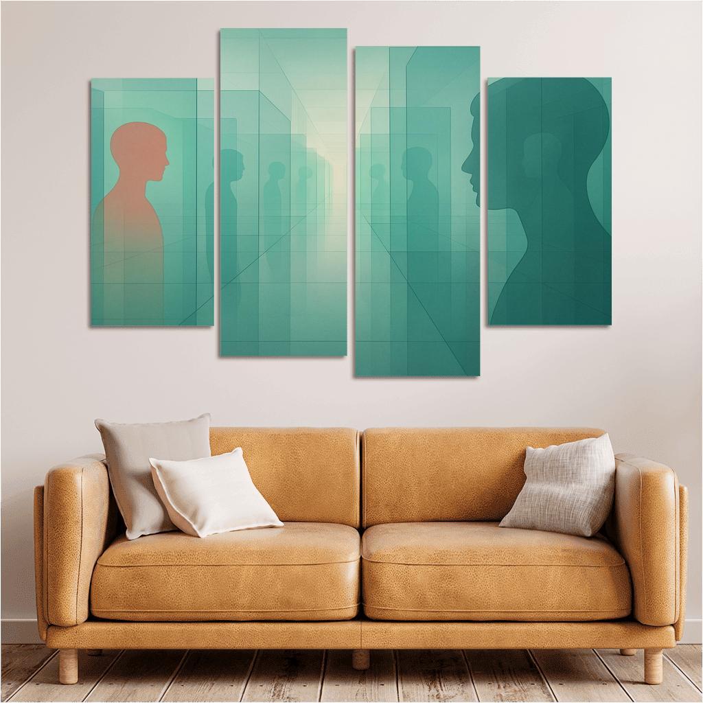 Mirror Archive Of Possible Selves modern paintings frame