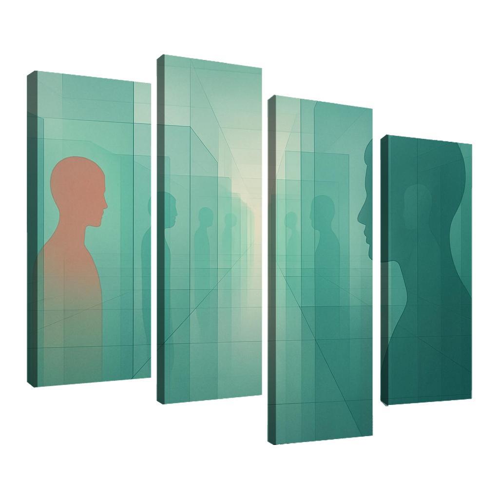 Mirror Archive Of Possible Selves modern paintings frame