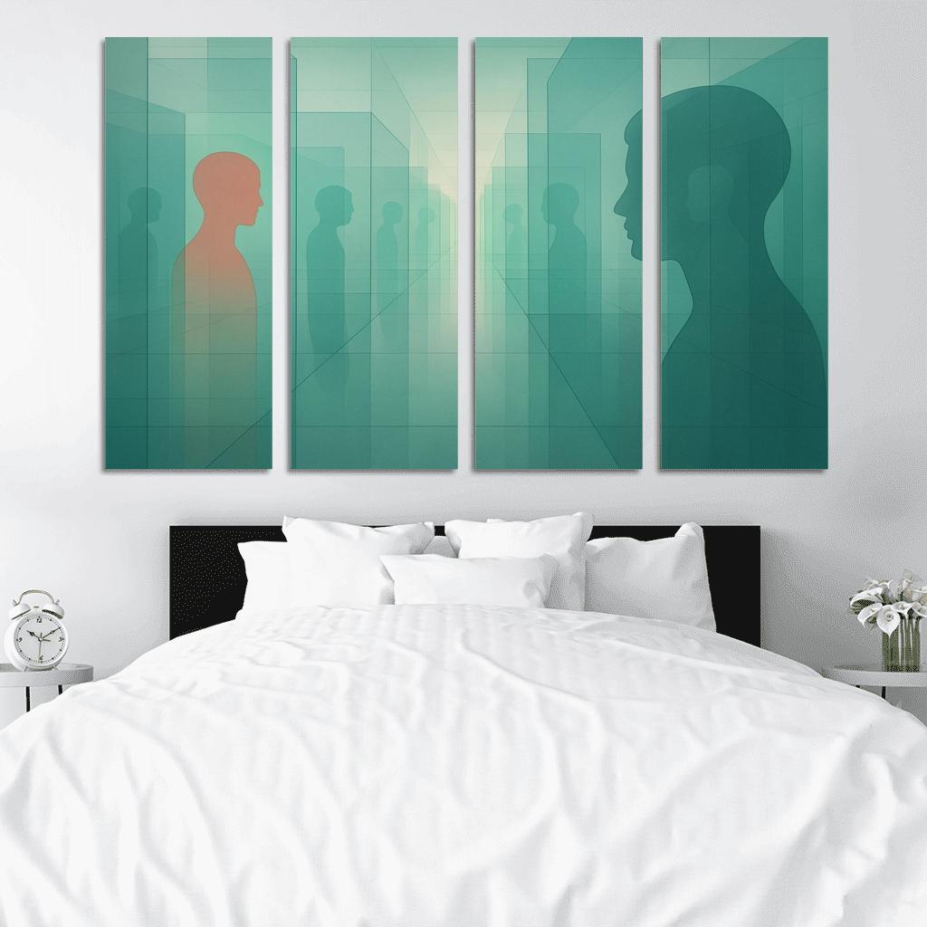 Mirror Archive Of Possible Selves modern paintings frame