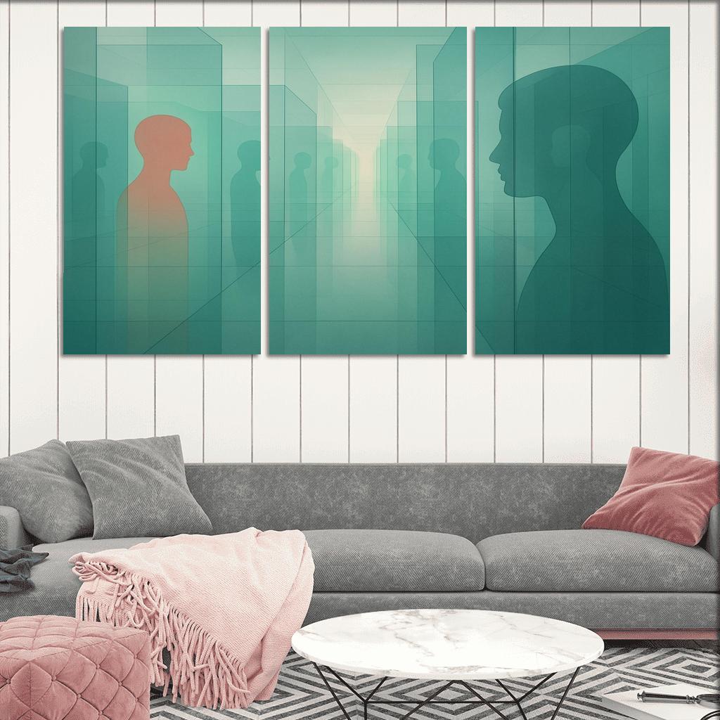 Mirror Archive Of Possible Selves modern paintings frame