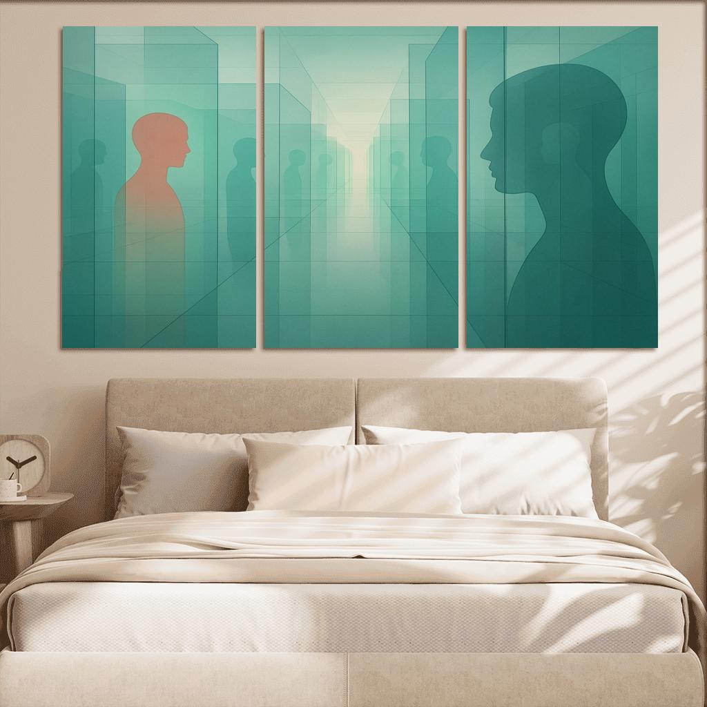 Mirror Archive Of Possible Selves modern paintings frame