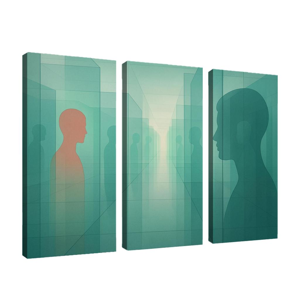 Mirror Archive Of Possible Selves modern paintings frame