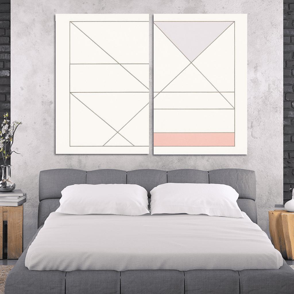 Measured Breath Of Angles framed paintings