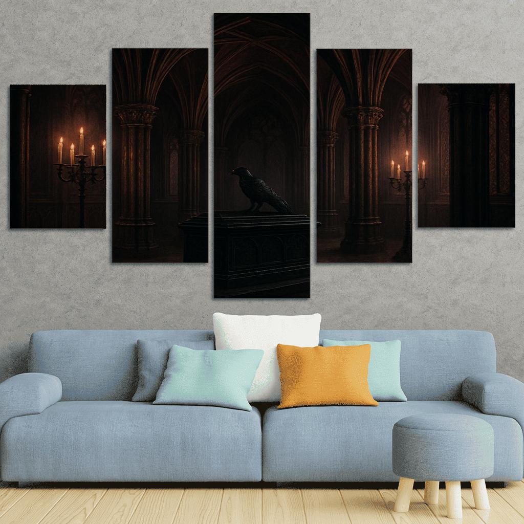 The Nocturne Reliquary Hall modern paintings frame