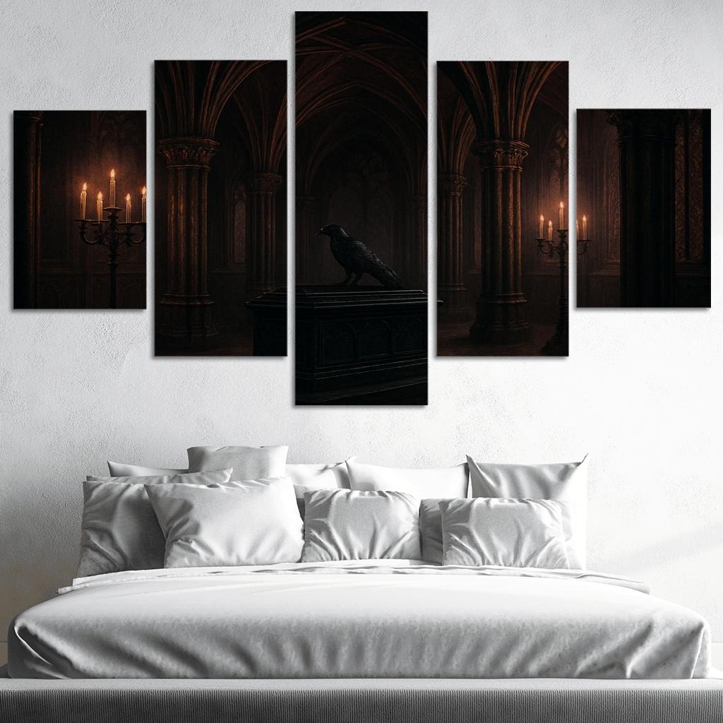 The Nocturne Reliquary Hall modern paintings frame